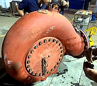 Hydraulic testing at 150 PSI