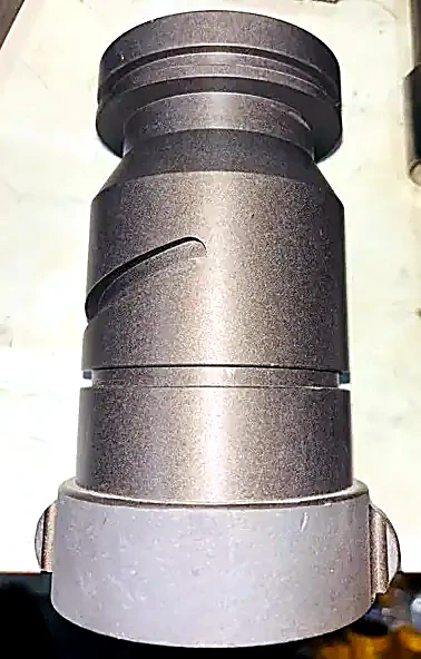 Sand-cast aluminium casting (Anodised)